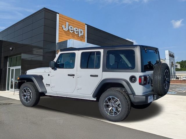 New 2026 Bright White Clear-Coat Exterior Paint Jeep Sport S image 6