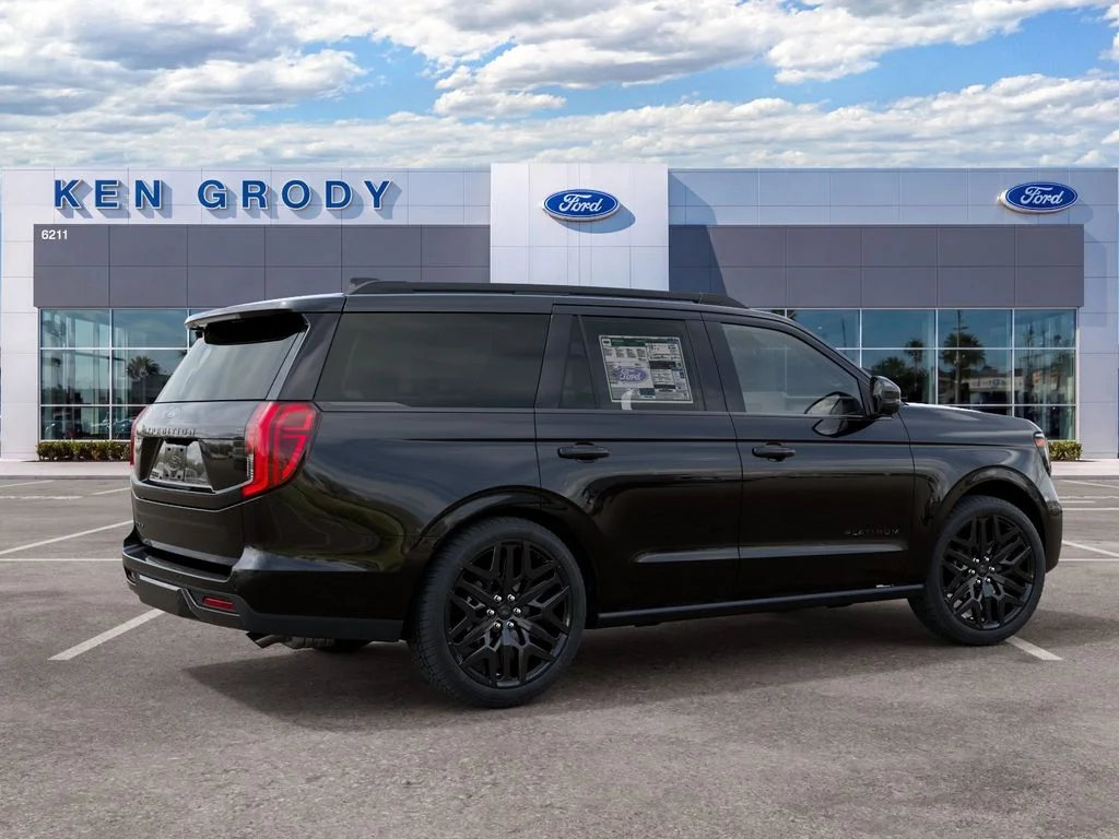 New 2027 Agate Black Metallic Ford Platinum image 6