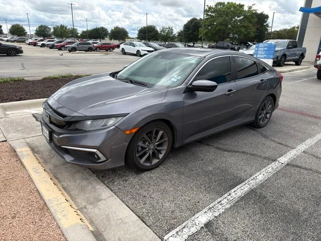 Certified Used 2020 Modern Steel Metallic Honda EX image 1