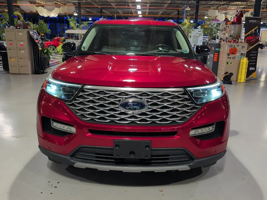 Used 2020 Red Ford Platinum image 10