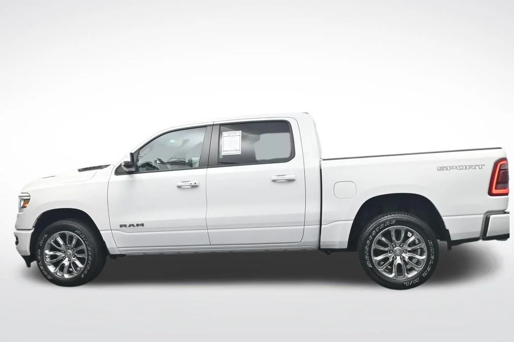 Used 2023 Bright White Clearcoat Ram Laramie image 10