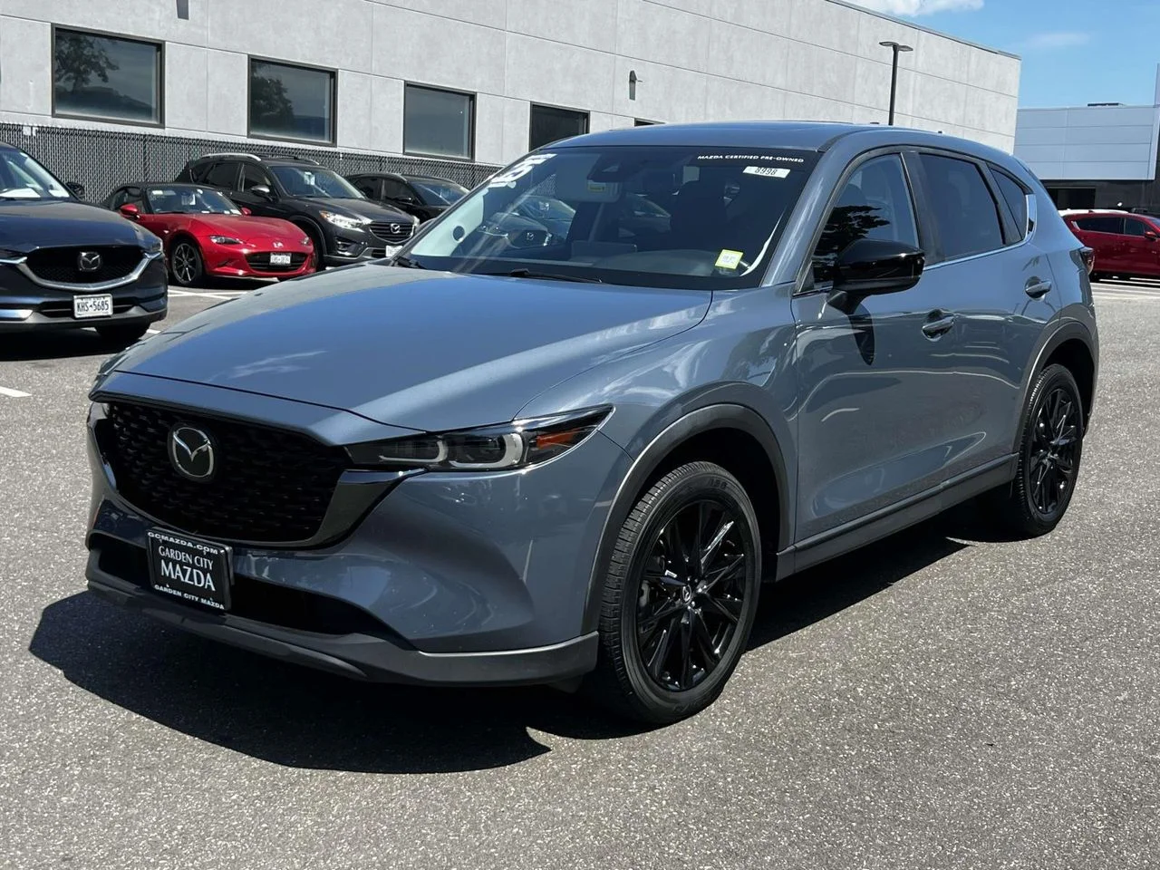 Certified Used 2025 Polymetal Gray Metallic Mazda 2.5 S Carbon Edition image 3