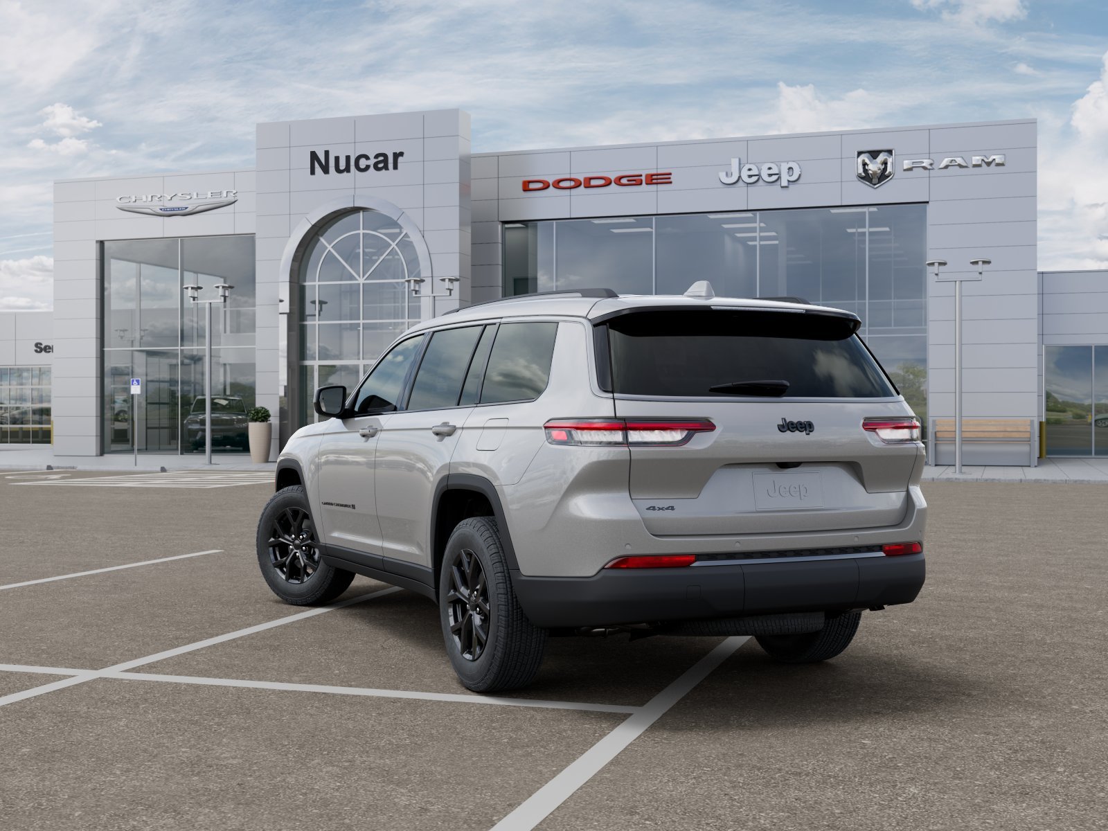 New 2026 Silver Zynith Exterior Paint Jeep Altitude image 4