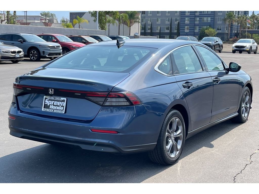 Used 2024 Canyon River Blue Metallic Honda EX image 6