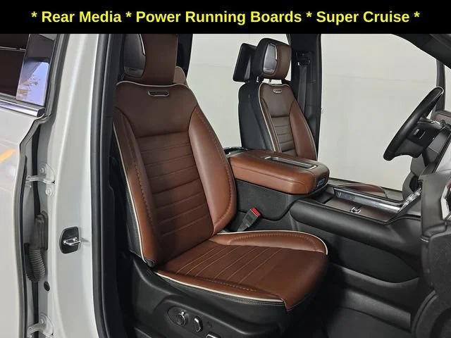 Used 2024 White Frost Tricoat GMC Denali Ultimate image 33