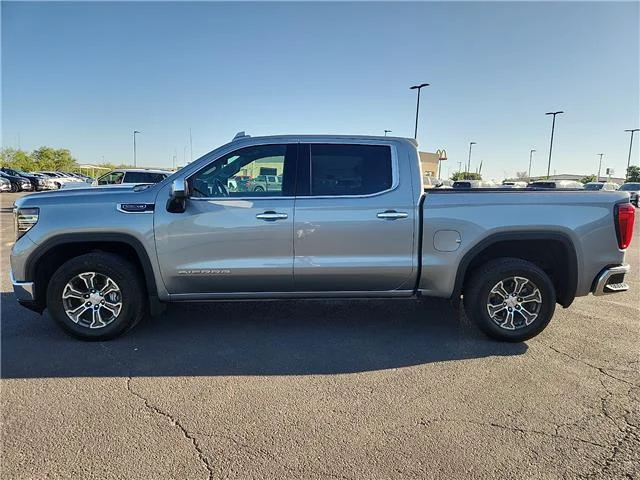 Used 2024 Silver GMC SLT 4x2 Crew Cab 5.75 ft. box 147.4 in. WB image 2