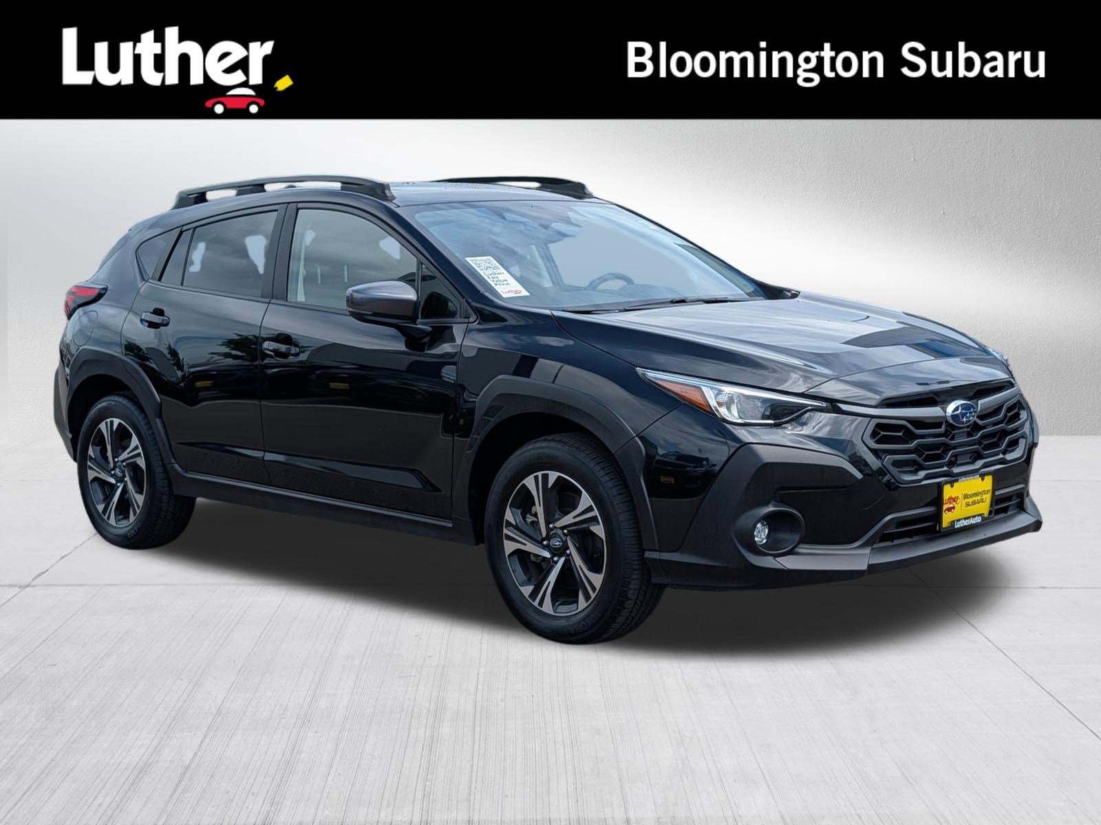 Used 2025 Crystal Black Silica Subaru Premium image 1