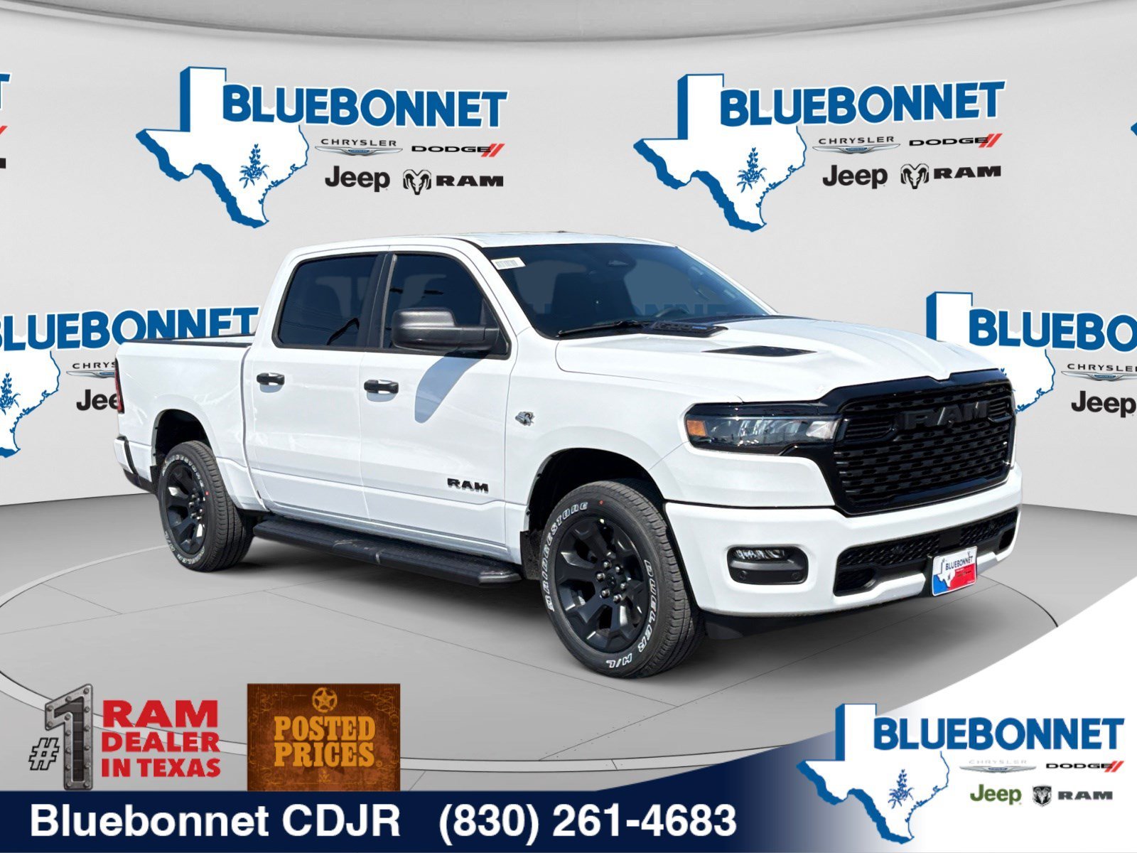 New 2026 Bright White Clear-Coat Exterior Paint RAM Express image 3
