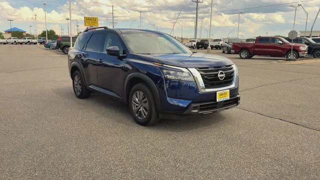 Used 2025 Blue Nissan SV image 2