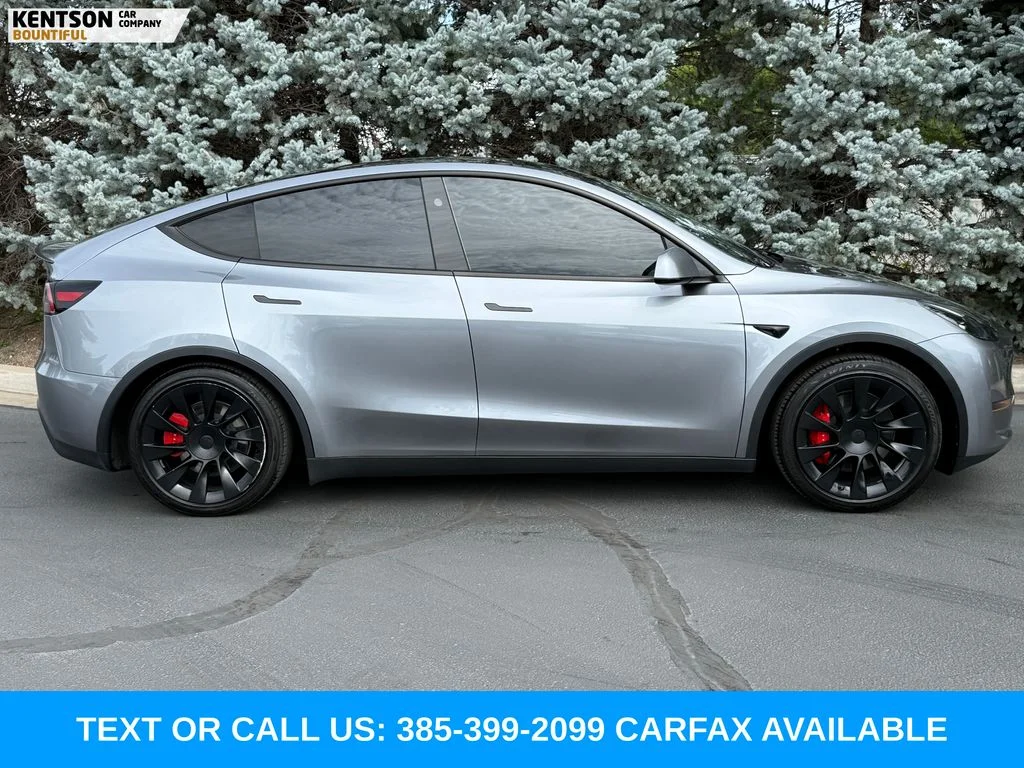 Used 2024 Gray Tesla Performance image 9