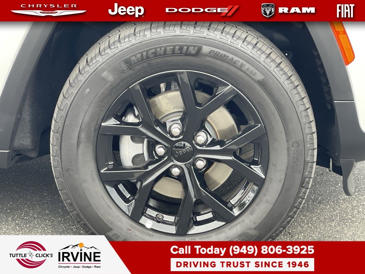 Used 2026 Bright White Clearcoat Jeep Laredo Altitude image 10