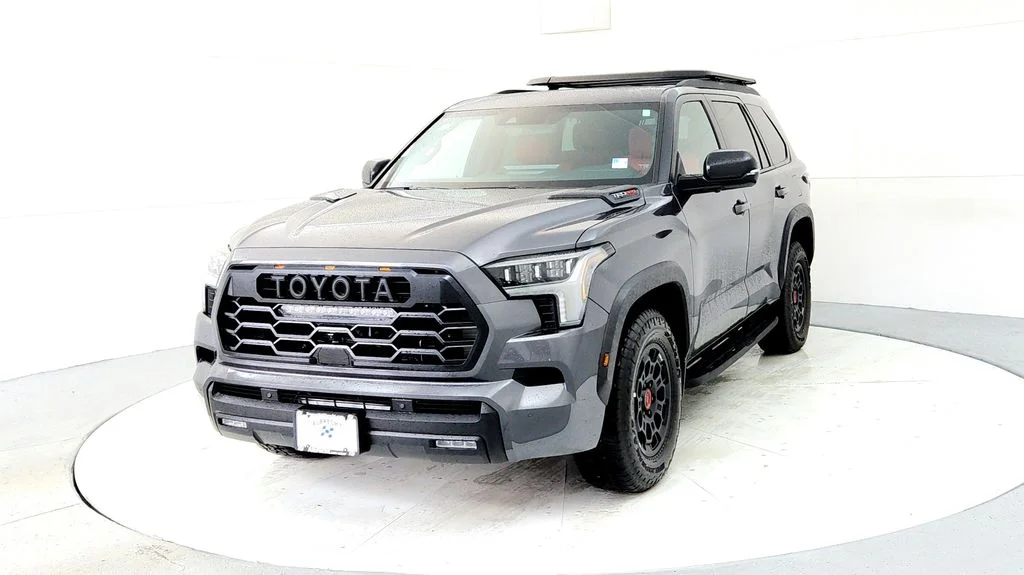 New 2026 Magnetic Gray Metallic Toyota TRD Pro image 2