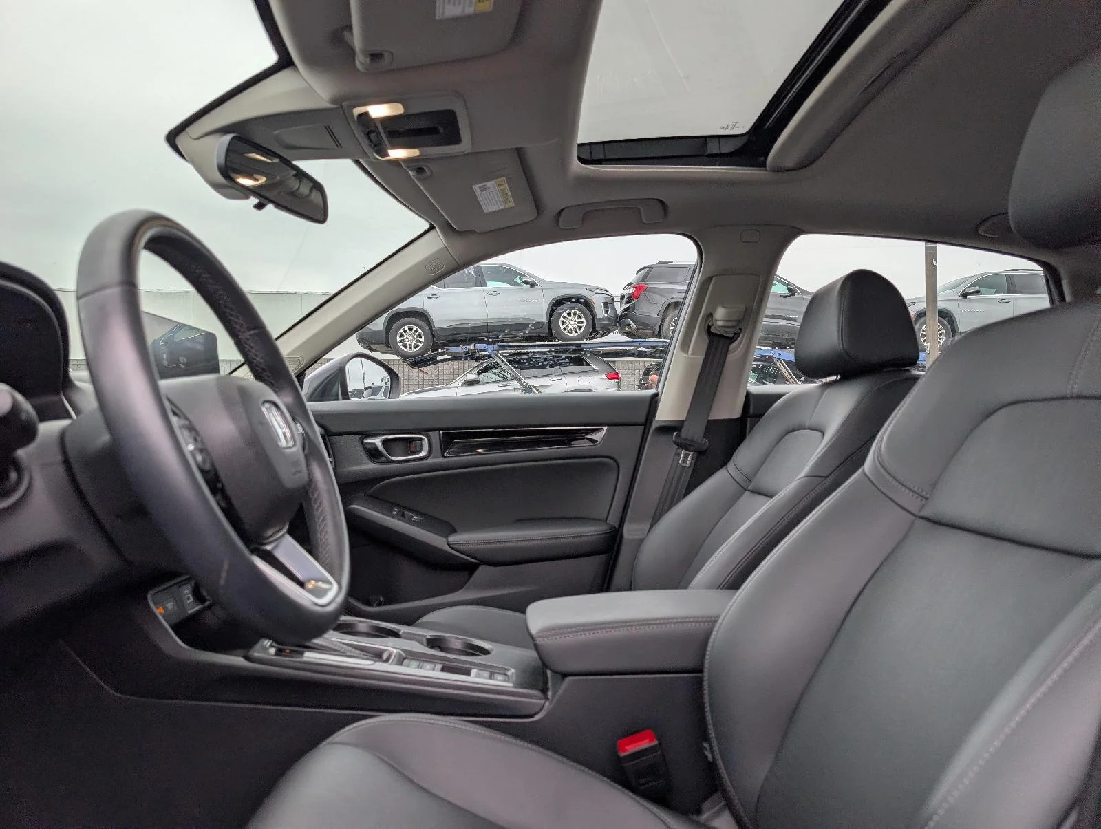Used 2024 Meteorite Gray Metallic Honda EX-L image 9