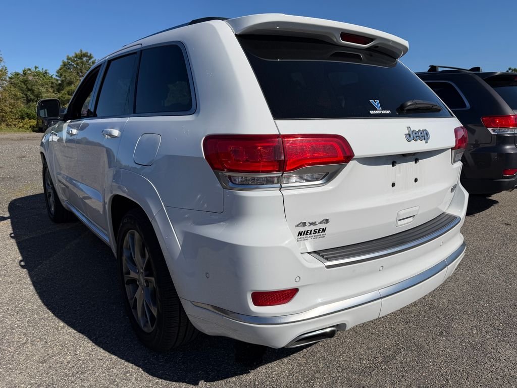 Used 2020 Bright White Clearcoat Jeep Summit image 3