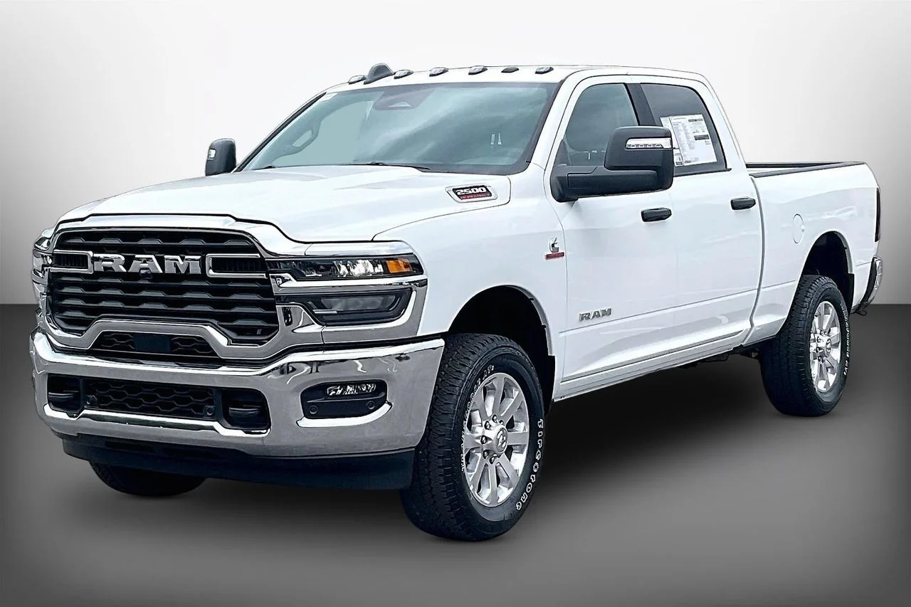 New 2026 Bright White Clearcoat RAM Big Horn image 4