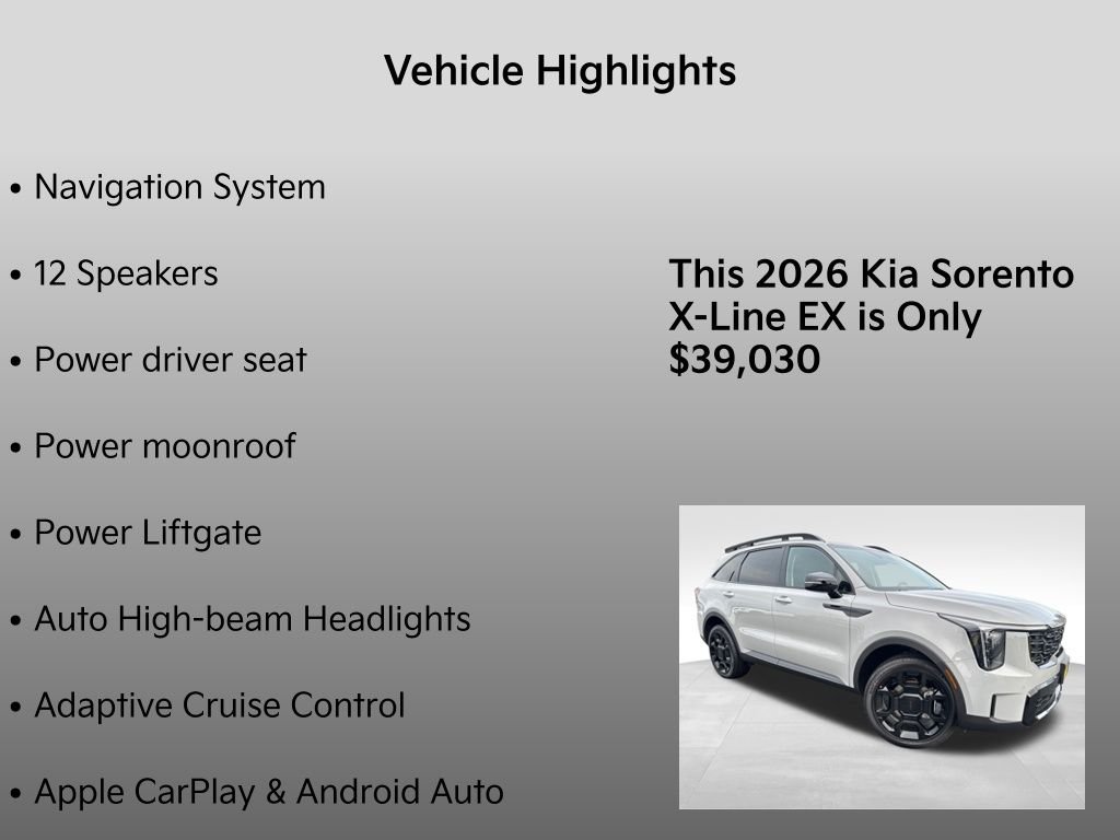 2026 Kia Sorento X-Line EX - Photo 32