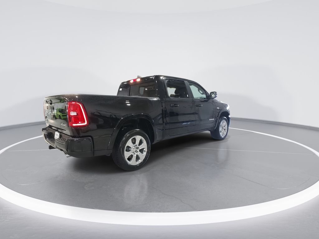 New 2026 Diamond Black Crystal Pearl-Coat Exterior Paint RAM Big Horn/Lone Star image 8