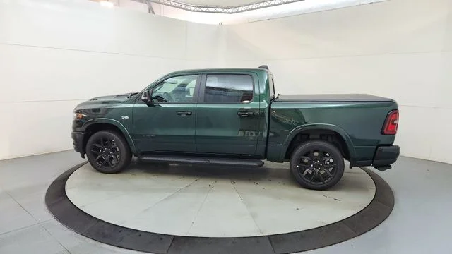 New 2026 Serrano-Green Metallic Exterior Paint RAM Laramie image 6