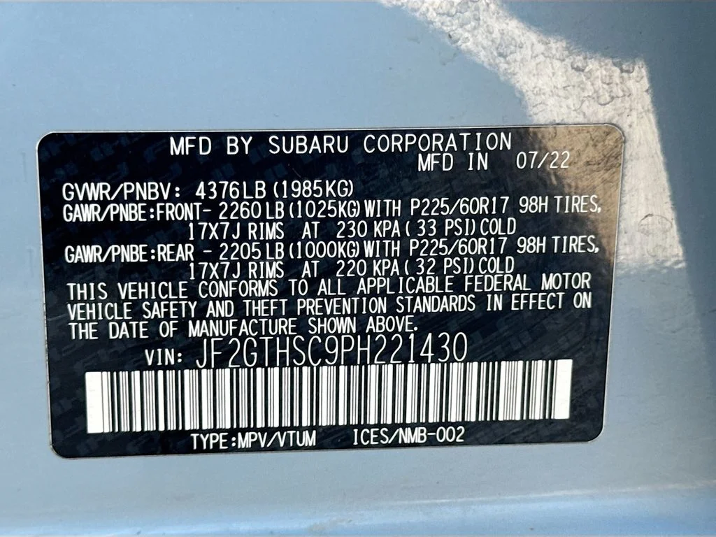 Used 2023 Gray Subaru Sport image 39