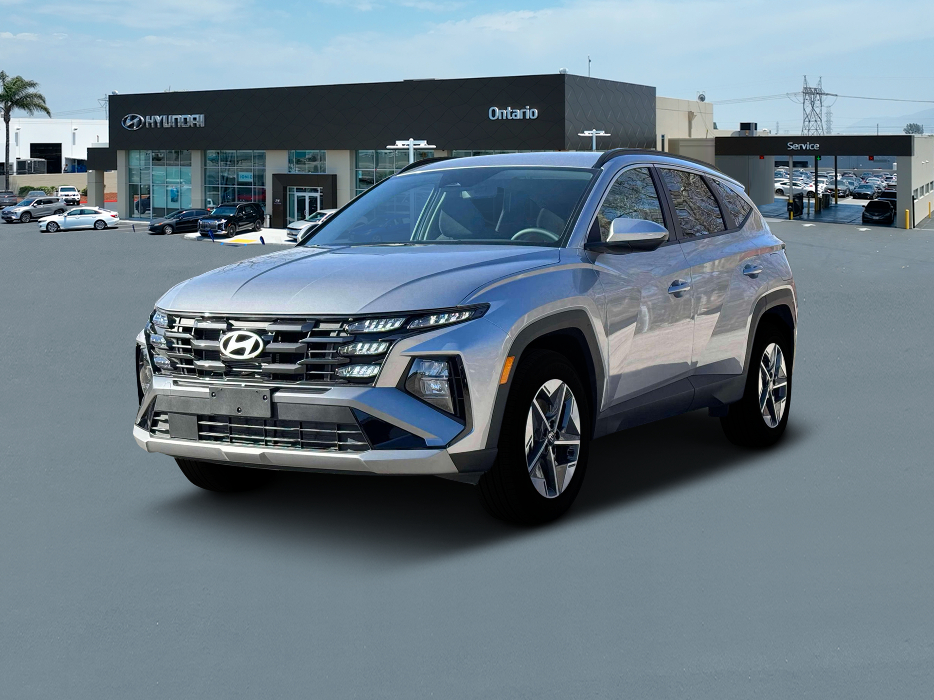 New 2026 Silver Hyundai SEL image 1
