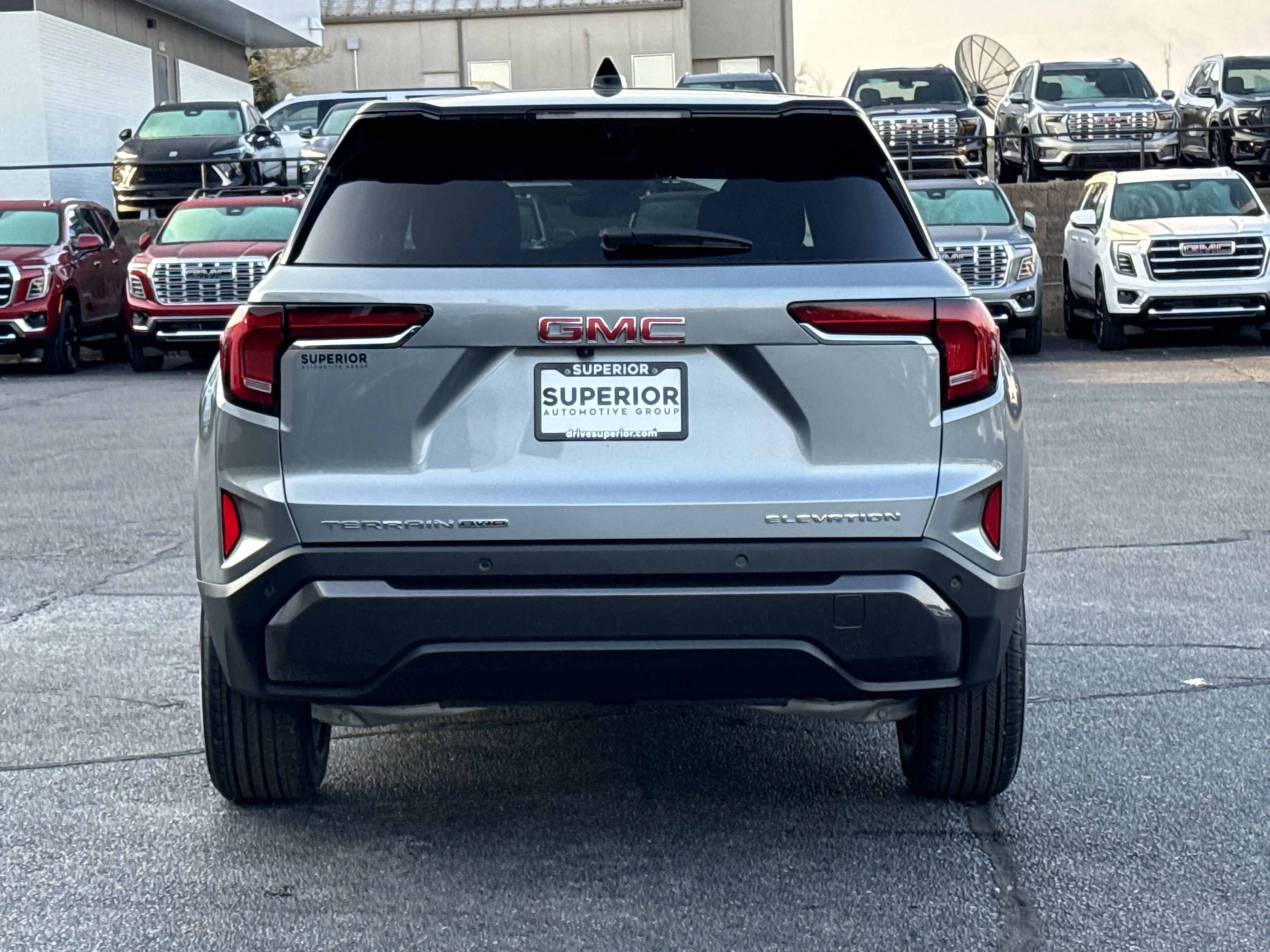 New 2026 Sterling Metallic GMC AWD Elevation image 4