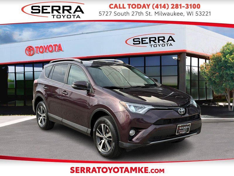 Used 2018 Black Currant Toyota XLE image 1