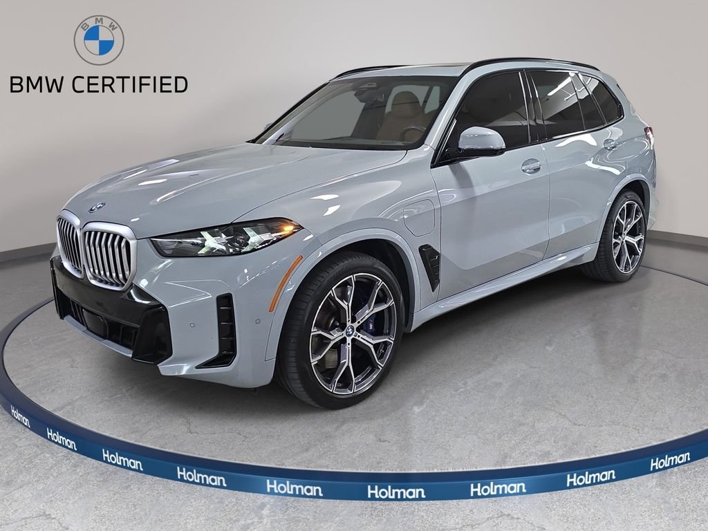 Certified Used 2024 Brooklyn Grey Metallic BMW xDrive50e image 1