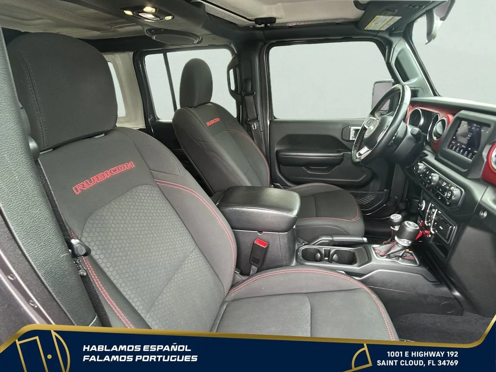 Used 2020 Gray Jeep Rubicon 4x4 image 30
