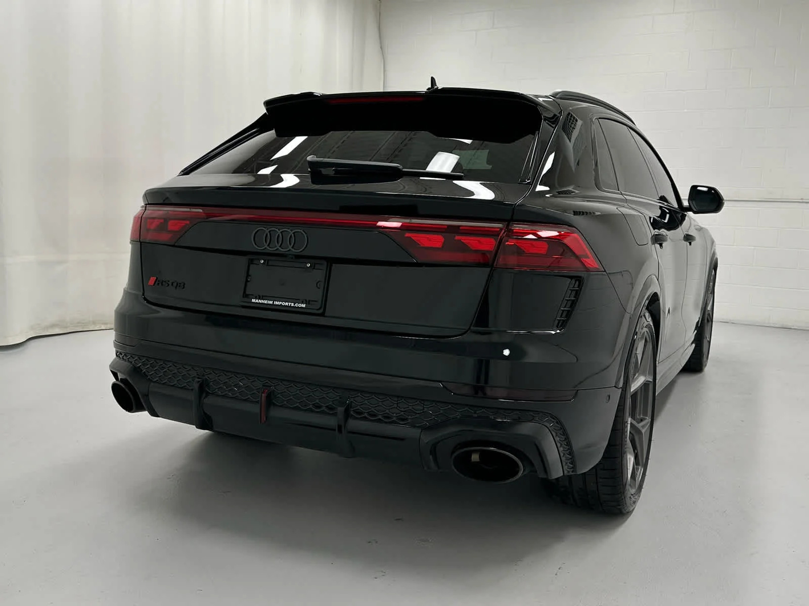 Used 2025 Mythos Black Metallic Audi performance image 6