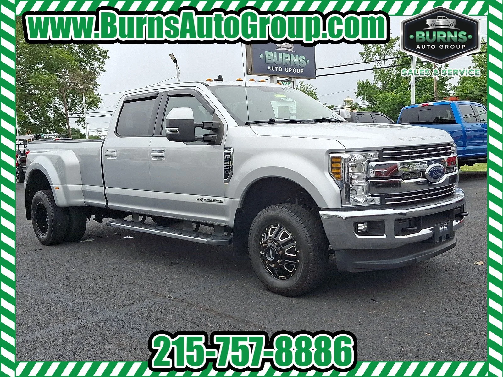 Used 2019 Ingot Silver Metallic   Ux Ford LARIAT image 1
