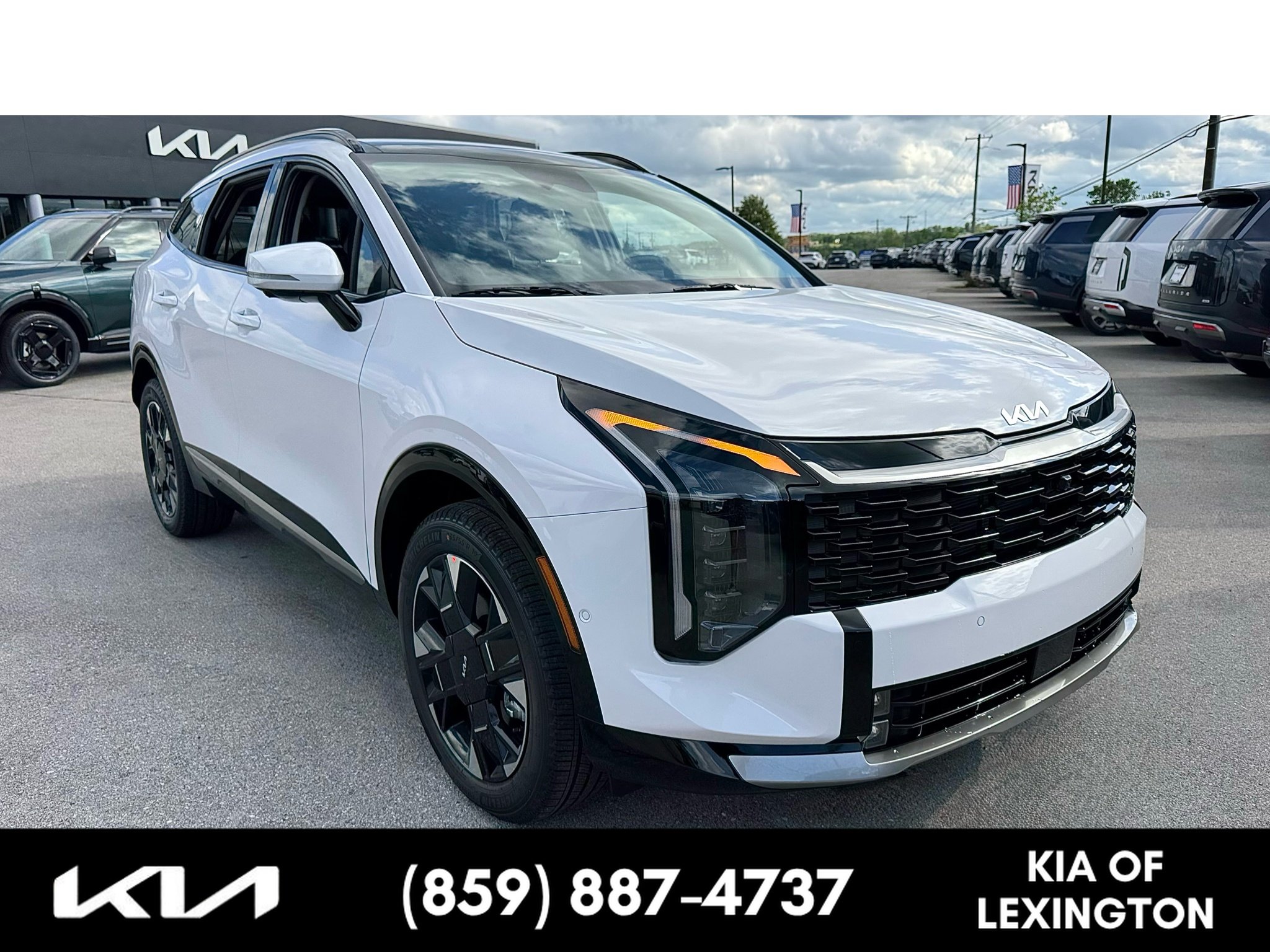 New 2027 Glacial White Pearl Kia SX Prestige image 1
