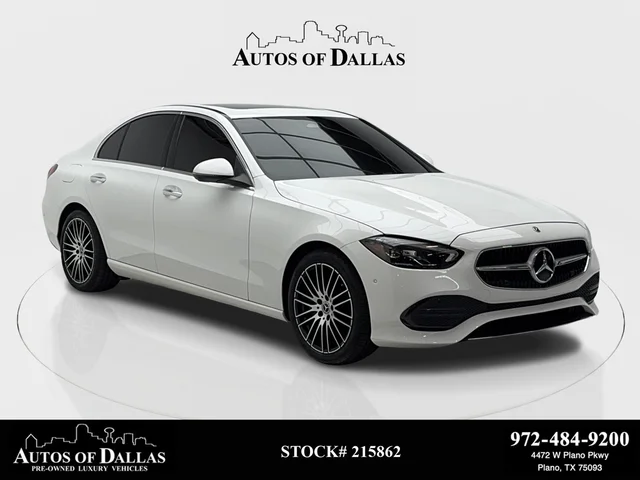 2024 Mercedes-Benz C-Class C 300 NAV,CAM,SUNROOF,HTD STS,BLIND SPOT,18