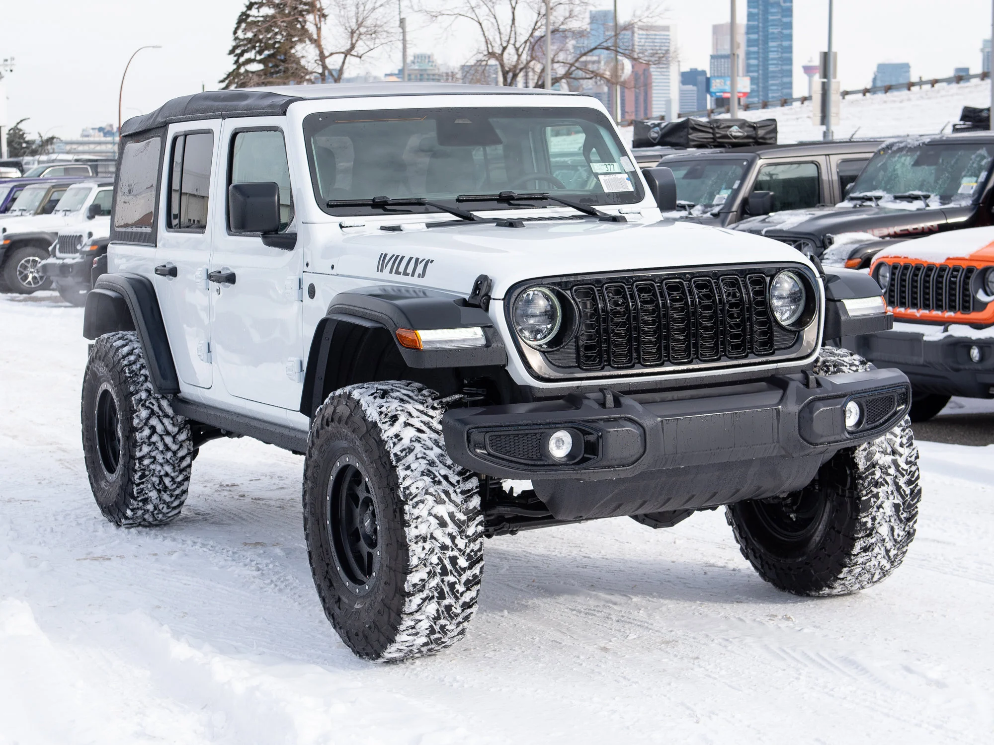 New 2026 White Jeep Willys*, 3.5 Inch Lift, 37 Inch Tires image 10