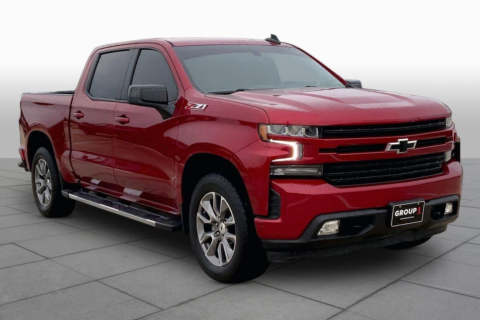 Used 2021 CHERRY RED TINTCOAT Chevrolet RST image 3