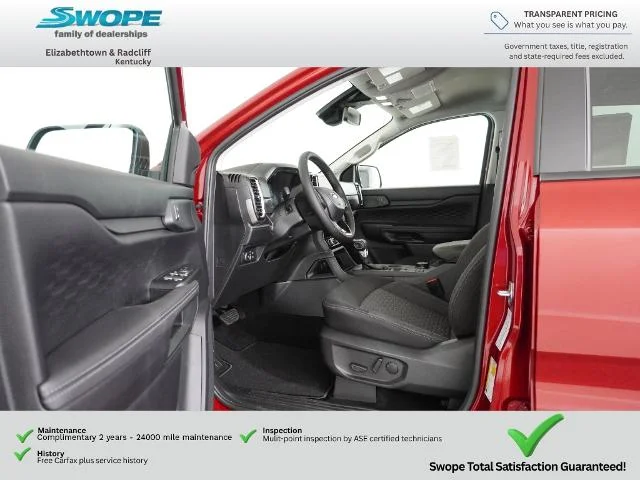 New 2026 Ruby Red Metallic Tinted Clearcoat Ford XLT image 45
