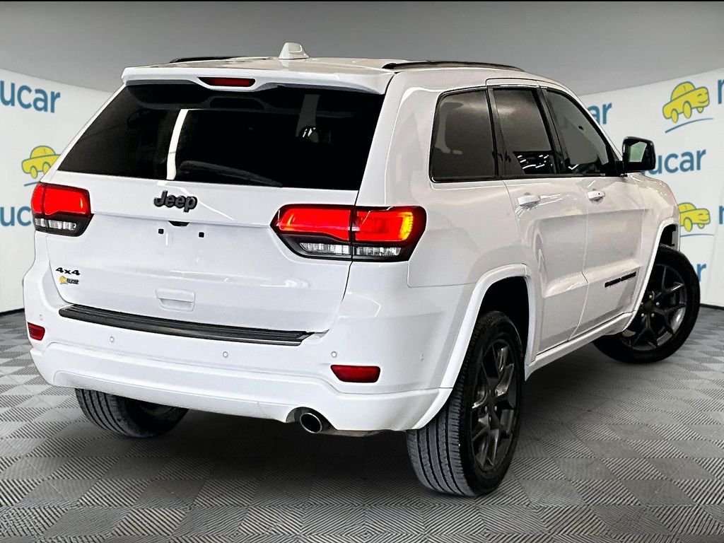 Used 2021 Bright White Clearcoat Jeep Limited image 6