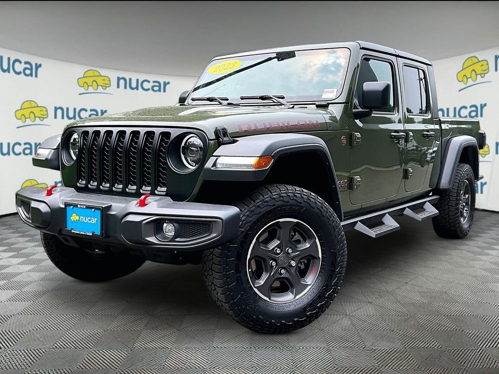 Used 2023 Green Jeep Rubicon image 3