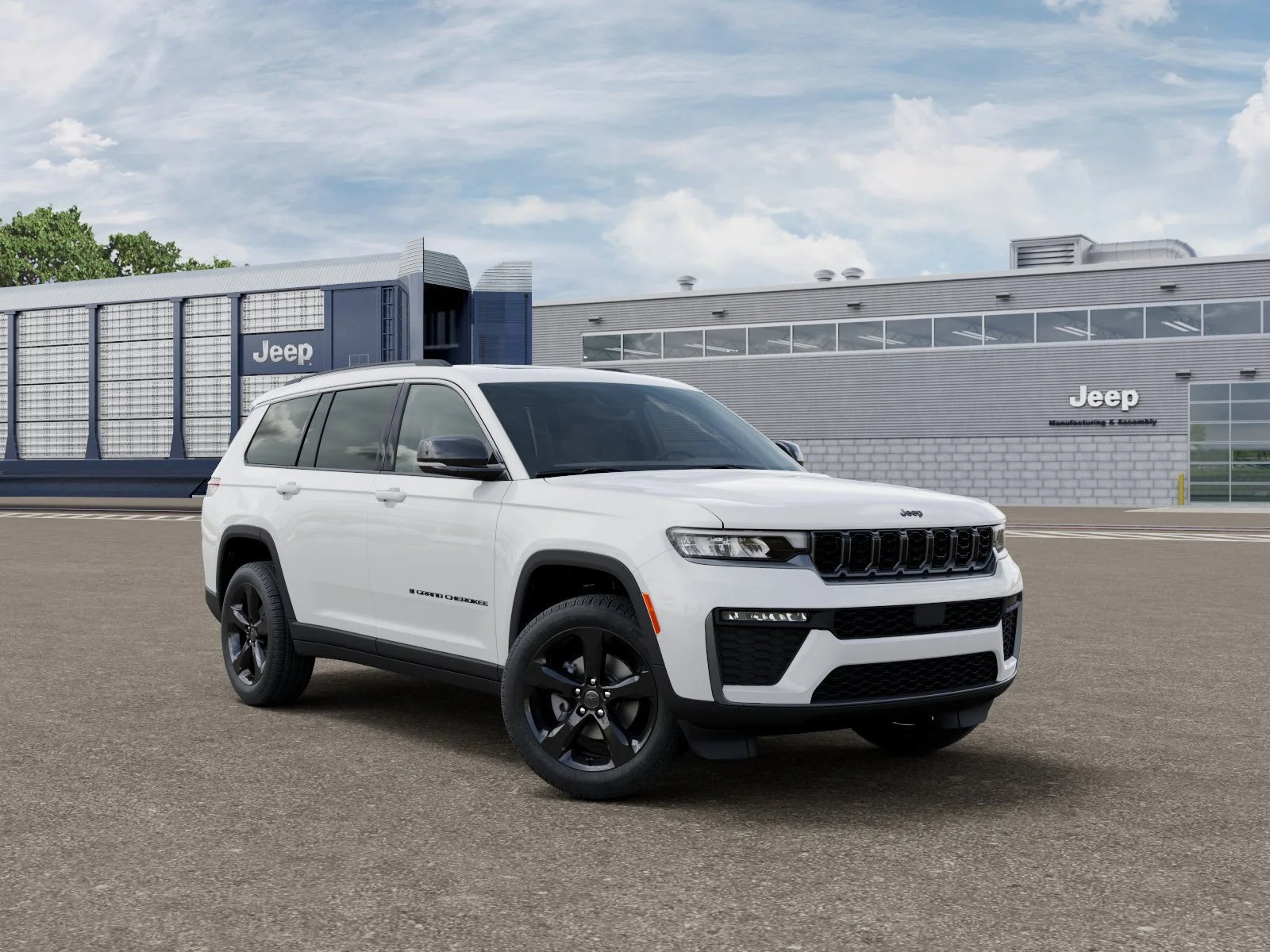 New 2027 Bright White Clearcoat Jeep Limited image 5