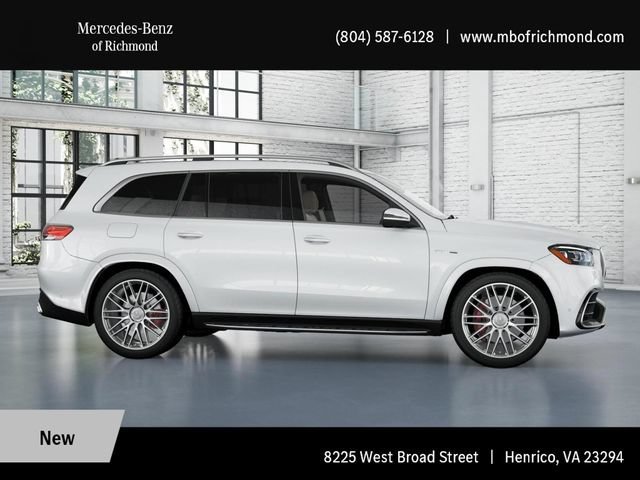 New 2026 MANUFAKTUR Moonlight White Metallic Mercedes-Benz AMG® GLS 63 4MATIC+ SUV image 57