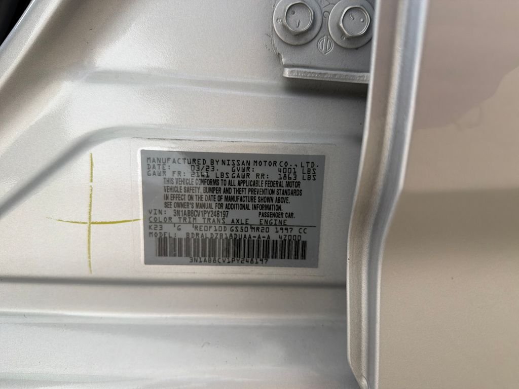Used 2023 Brilliant Silver Metallic Nissan SV image 12