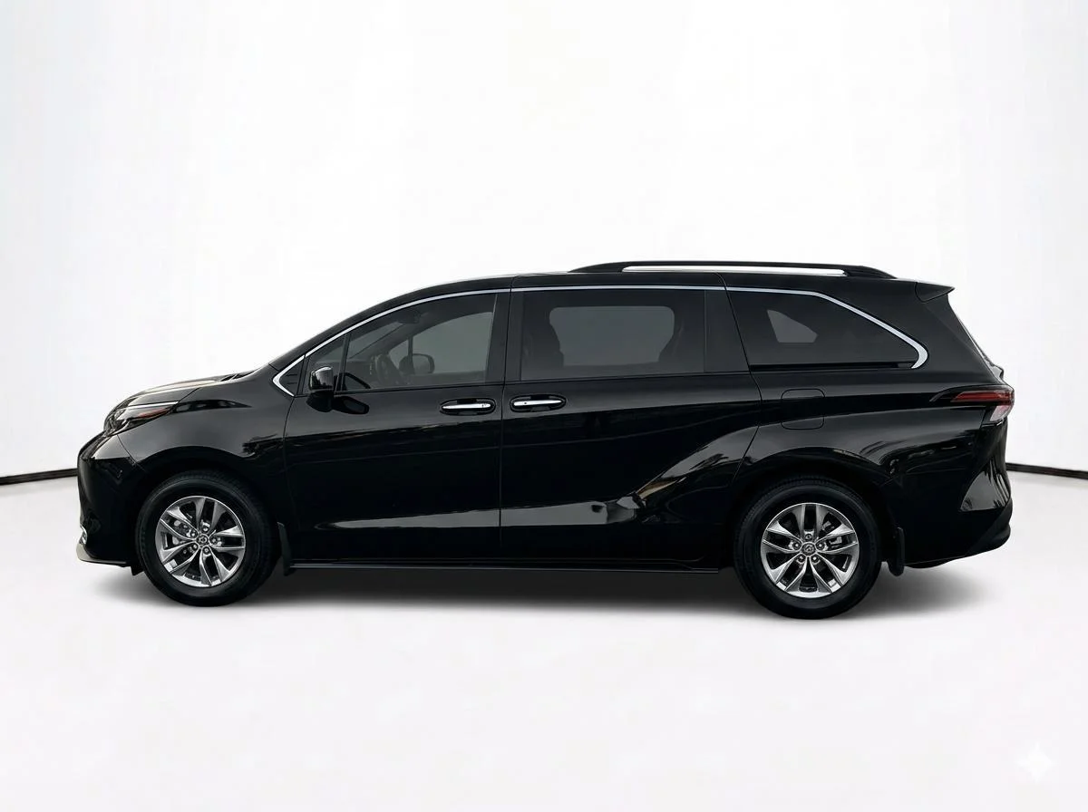 Used 2024 Midnight Black Metallic Toyota XLE image 9