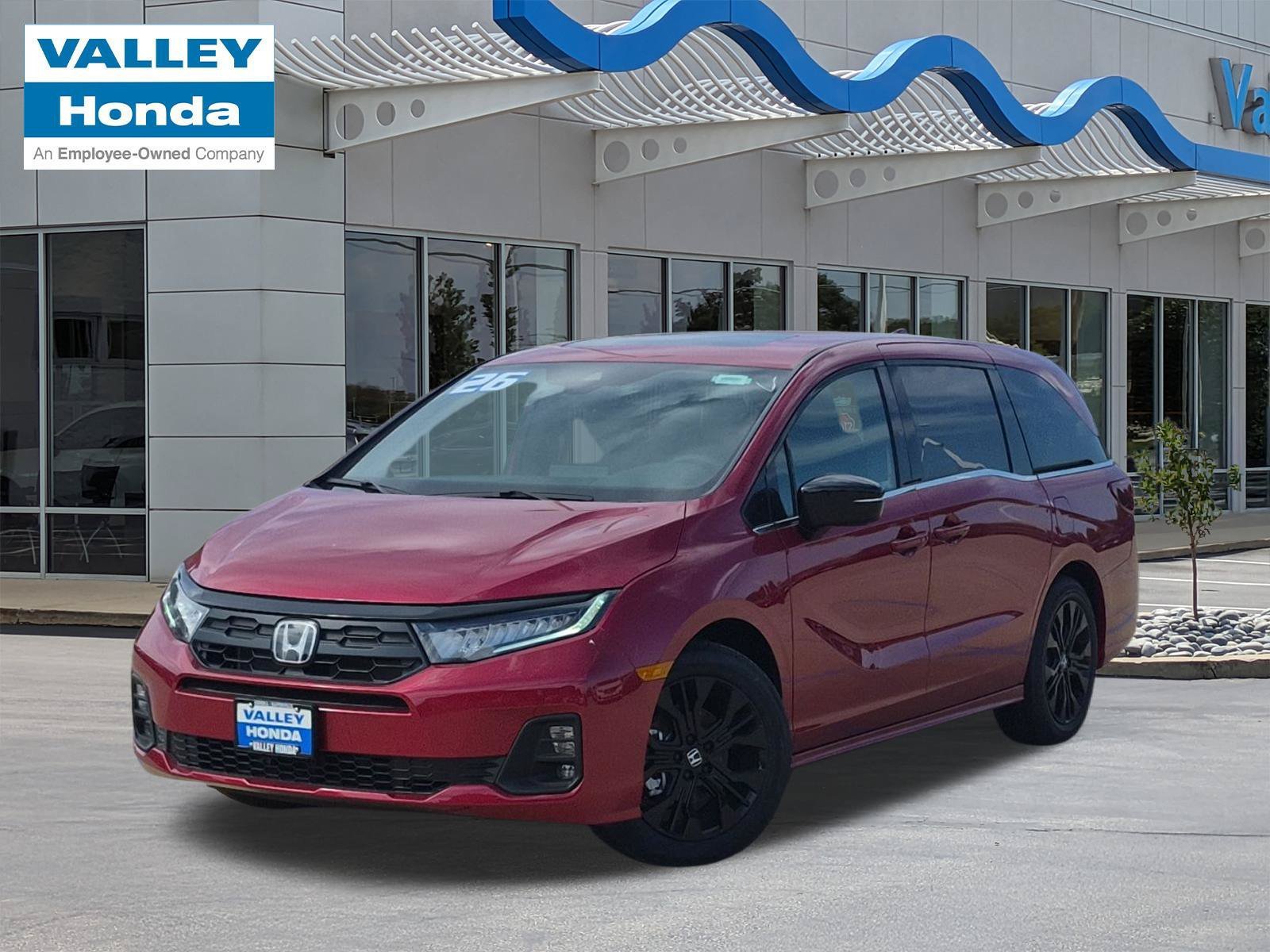 New 2026 Radiant Red Metallic II Honda Sport-L image 1