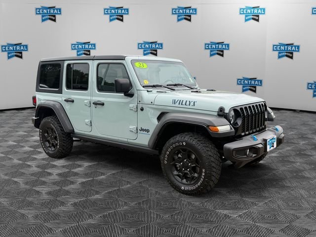 Certified Used 2023 Gray Jeep Willys 4xe image 8