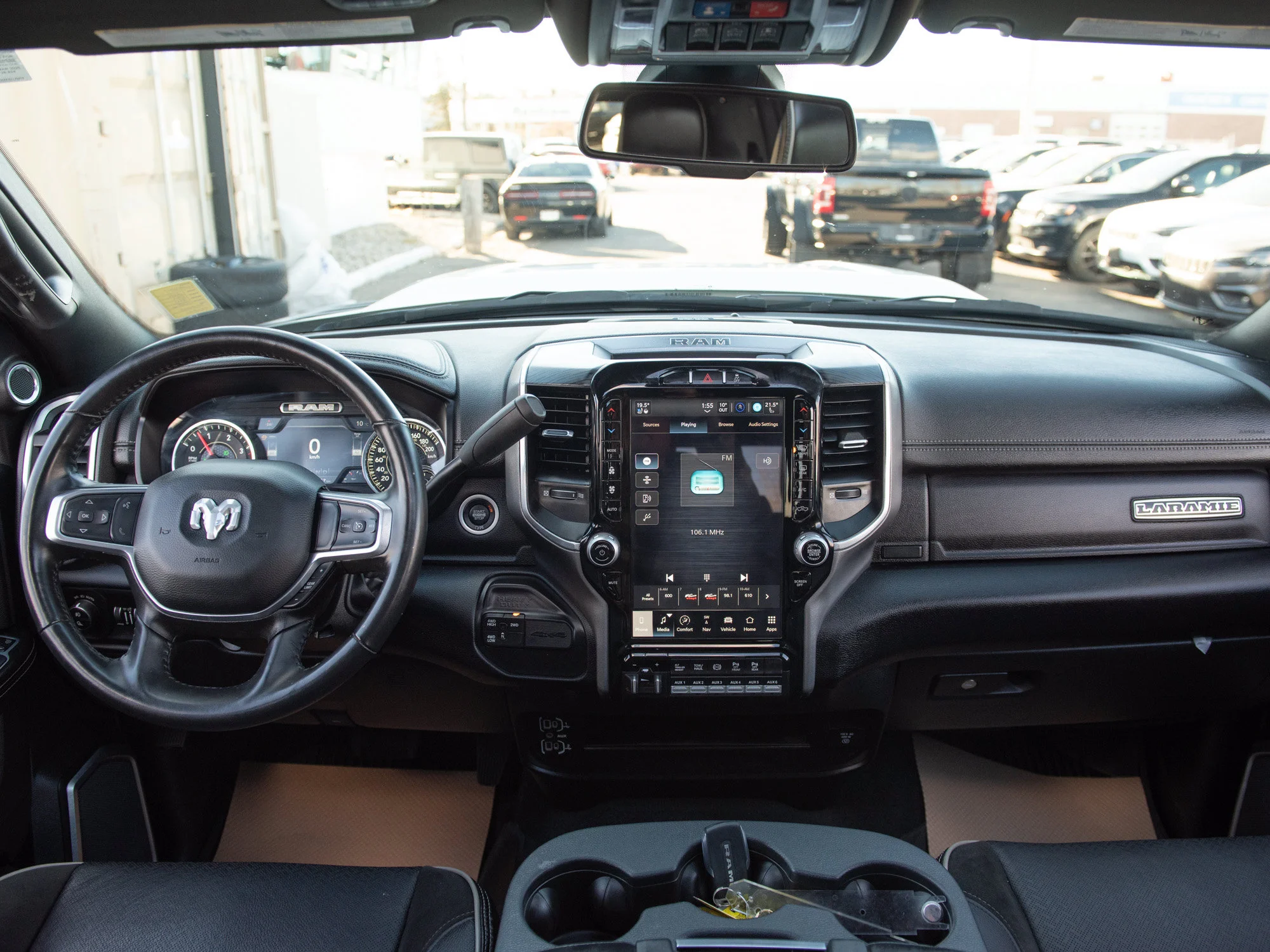 Certified Used 2024 White RAM Laramie * Cummins | Night Edition 6Passenger | Towing Tech | 5th Wheel | Heated Seats image 4
