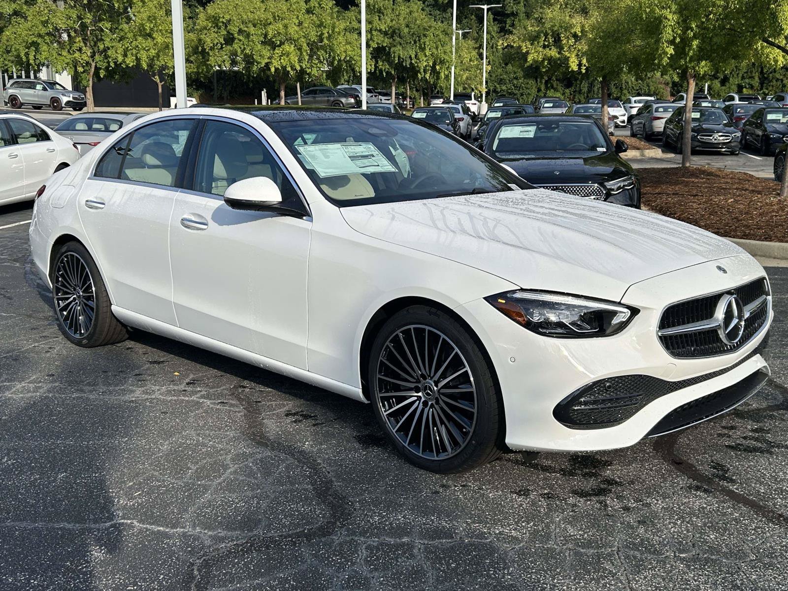 New 2026 Polar White Mercedes-Benz C 300 4MATIC® Sedan image 4