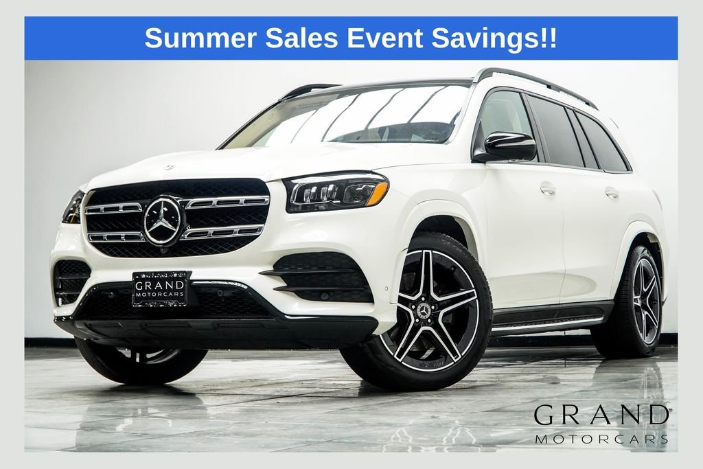 Used 2023 White Mercedes-Benz GLS 450 image 1