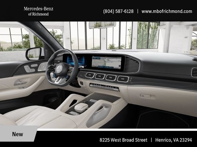 New 2026 MANUFAKTUR Moonlight White Metallic Mercedes-Benz AMG® GLS 63 4MATIC+ SUV image 48