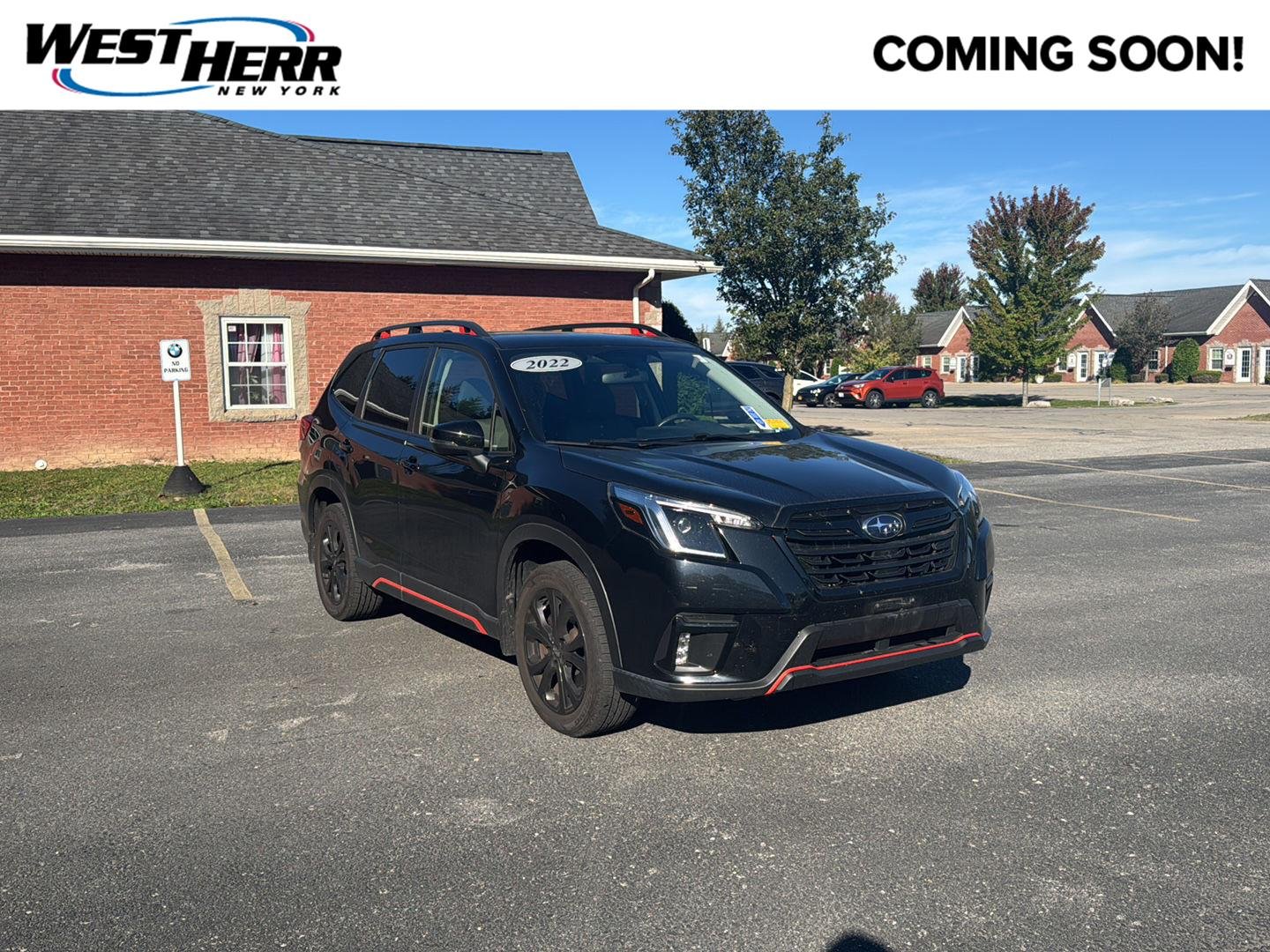 Used 2022 Crystal Black Silica Subaru Sport image 1