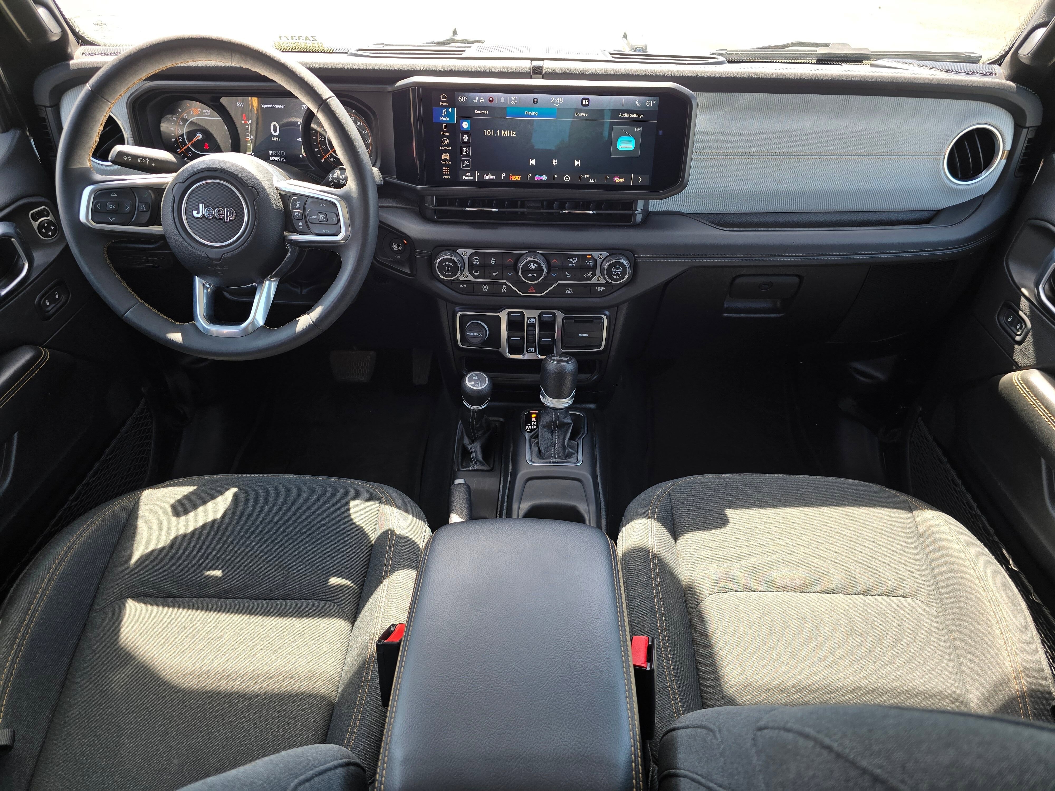 Used 2024 Black Clearcoat Jeep Sahara image 40