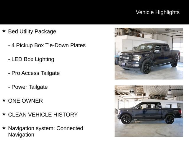 Used 2024 Blue Metallic Ford Lariat image 25